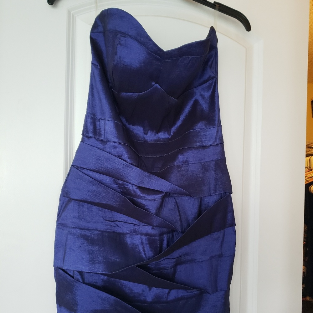 Strapless short dress